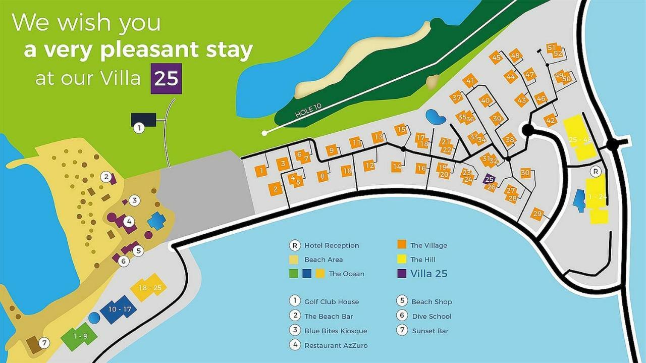 Blue Bay Beach Villa 25 3-Min Beach-Pool-Golf 外观 照片
